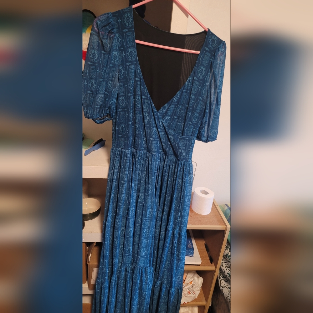 Legend of Zelda Breath of The Wild Ancient Sheika  Wrap Dress